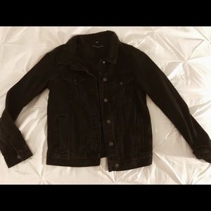 Black Brandy Melville Jean Jacket